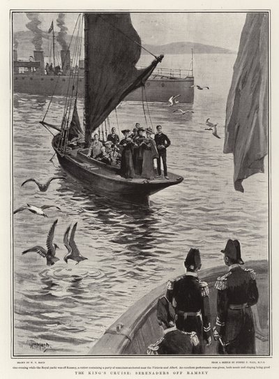 De Cruise van de Koning, Serenaders bij Ramsey door William T. Maud