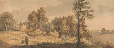 Landelijk landschap door William Taverner