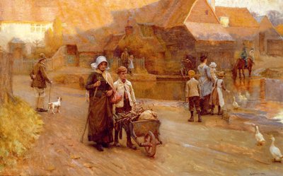 De Oude Molen, Surrey door William Teulon Blandford Fletcher