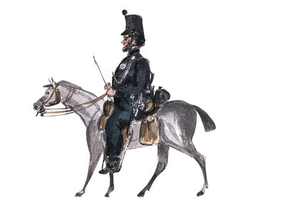 Dr S van de Schutterij, op de mars door William Thomas Markham