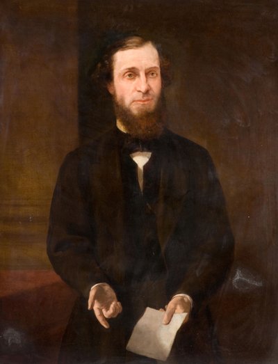 Portret van Edwin Yates, 19e eeuw door William Thomas Roden
