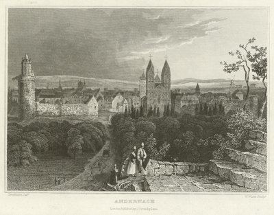 Andernach door William Tombleson