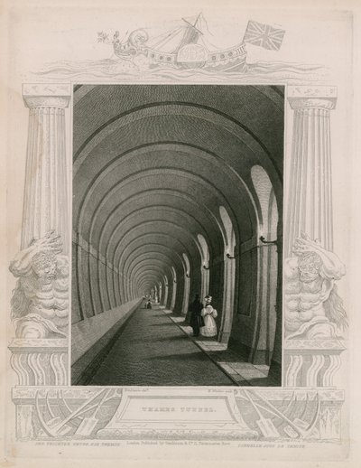 Thames Tunnel door William Tombleson