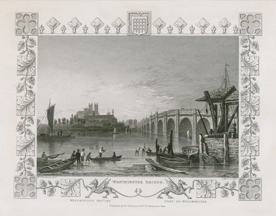 Westminster Bridge door William Tombleson