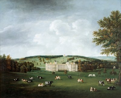 Audley End en de Ring Hill Tempel c.1788 door William Tomkins