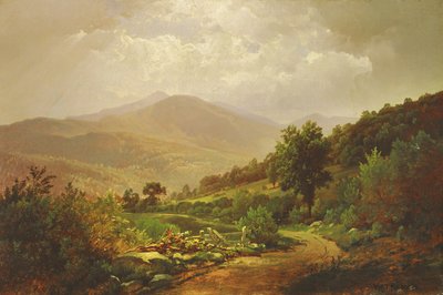 Bouquet Valley in de Adirondacks door William Trost Richards