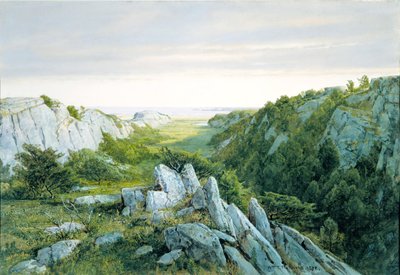 Van Paradijs naar Vagevuur, Newport door William Trost Richards