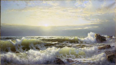 Voor de kust van Connecticut, Newport door William Trost Richards