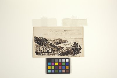 Zeegezicht door William Trost Richards