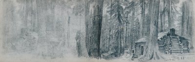 Schetsboek met landschapsonderwerpen uit het noordwesten van de Stille Oceaan door William Trost Richards