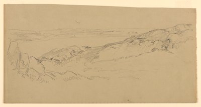 Studie van Kustlijn, Rhode Island door William Trost Richards