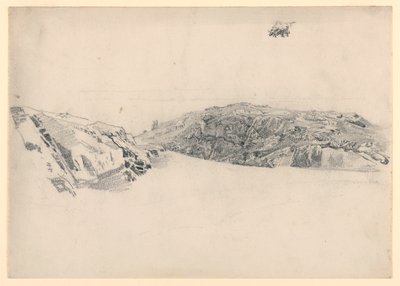 Studie van de kust, Rhode Island door William Trost Richards