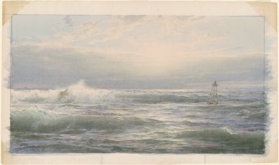 De belboei door William Trost Richards