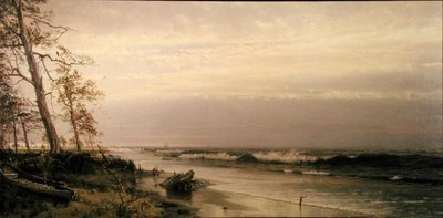 De kust van New Jersey door William Trost Richards