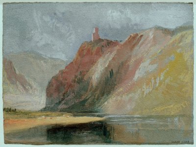 De Kloosterruïne Wolf door Joseph Mallord William Turner