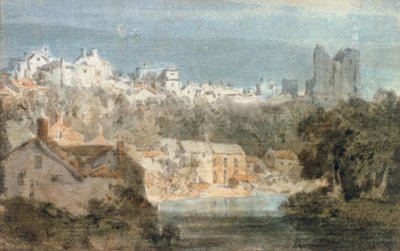 Knaresborough Castle, Yorkshire door Joseph Mallord William Turner