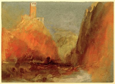 Moselle(?) door Joseph Mallord William Turner