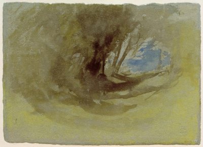 Scène aan de Maas of Moezel (?) door Joseph Mallord William Turner