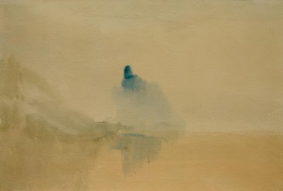 Kasteel aan de oever van een meer door Joseph Mallord William Turner