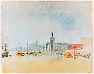 De Punta della Dogana, met de Zitelle in de verte door Joseph Mallord William Turner