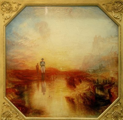 Oorlog. De ballingschap en de rotslimpet door Joseph Mallord William Turner