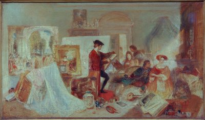 Watteau Studie volgens Fresnoy