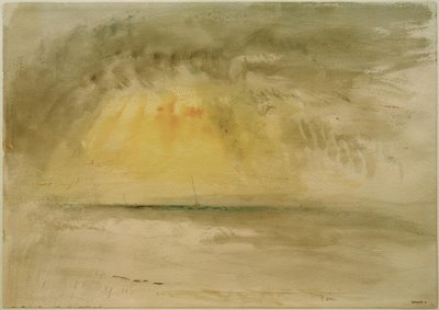Wimereux door Joseph Mallord William Turner