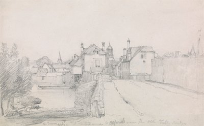 Oxford, Folly Bridge door William Turner of Oxford