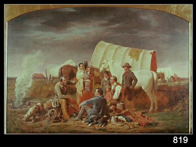 Advies op de prairie door William Tylee Ranney