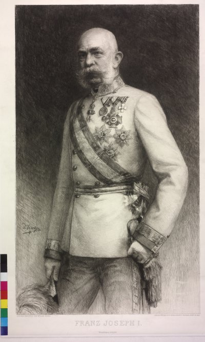 Keizer van Oostenrijk Franz Joseph I door William Unger