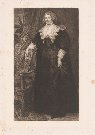 Portret van Anna van Craesbecke door William Unger