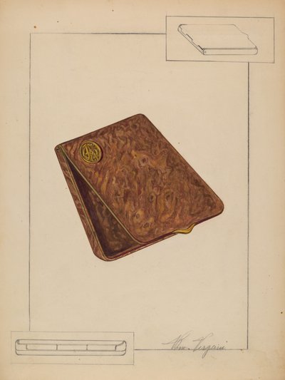 Zakdoos door William Vergani