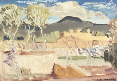 Taos door William Victor Higgins