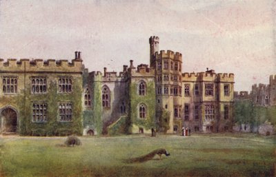 Warwick Castle: De Kapelingang door William W. Quatremain