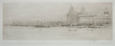 Slagaders van Groot-Brittannië: De Mersey door William Walcot