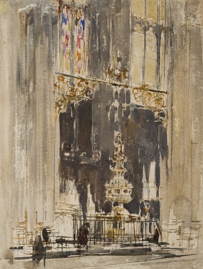 Kapel en Fontein door William Walcot