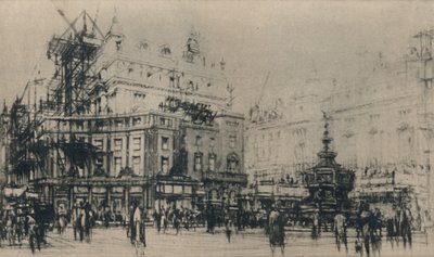Piccadilly Circus door William Walcot
