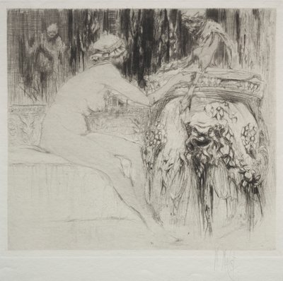 De Bacchante en de Jonge Faun door William Walcot