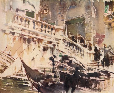 De Rialto, Venetië door William Walcot