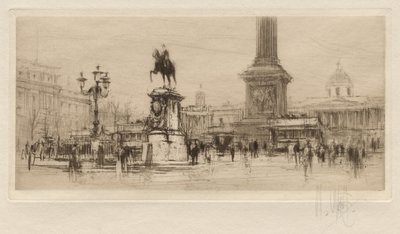 Trafalgar Square door William Walcot