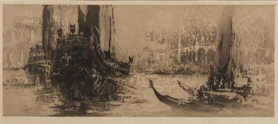 Venetiaans capriccio door William Walcot