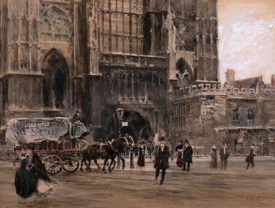 Westminster Abbey door William Walcot