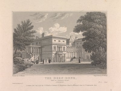 Deep-Dene. Oost- of koetsgevel, Surrey door William Wallis