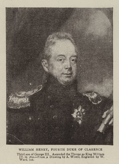 William Henry, vierde hertog van Clarence door William Ward