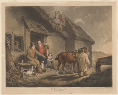 De Eerste September, Avond door William Ward after George Morland