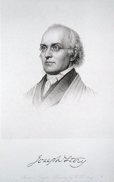Joseph Story door William Wetmore (after) Story