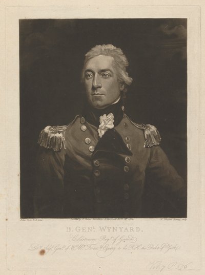 Luitenant-generaal William Wynyard door William Whiston Barney