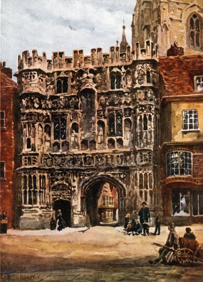 Canterbury, Christchurch Poort door William Wiehe Collins