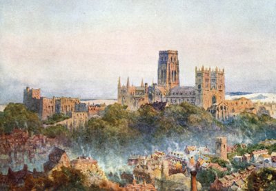 Canterbury vanaf de Spoorweg door William Wiehe Collins