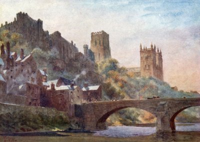 Durham, Framwell Gate Bridge door William Wiehe Collins
